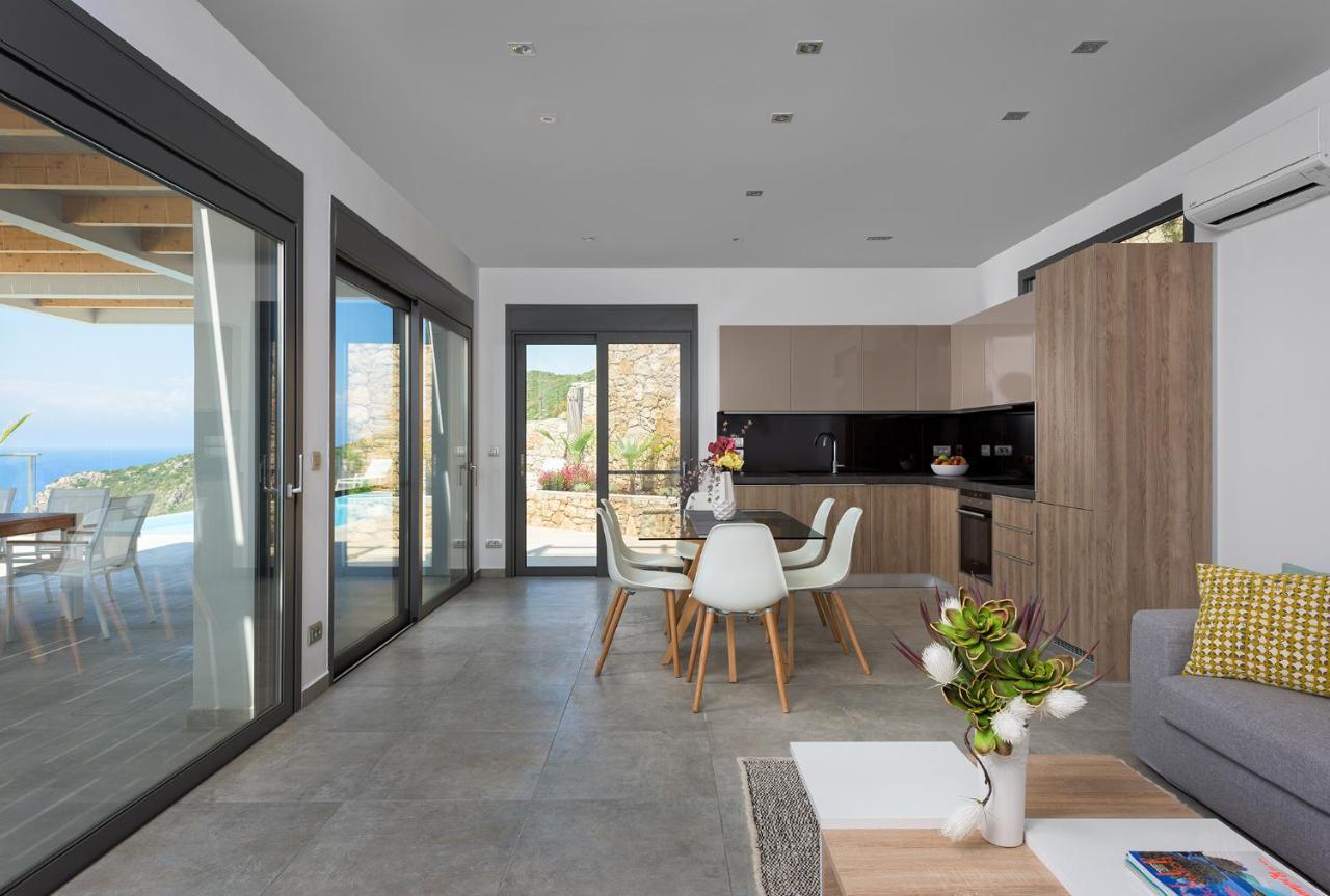 Kathisma Bay Villas - Luxury Villas- Villa Oceanos Kalamítsi 외부 사진