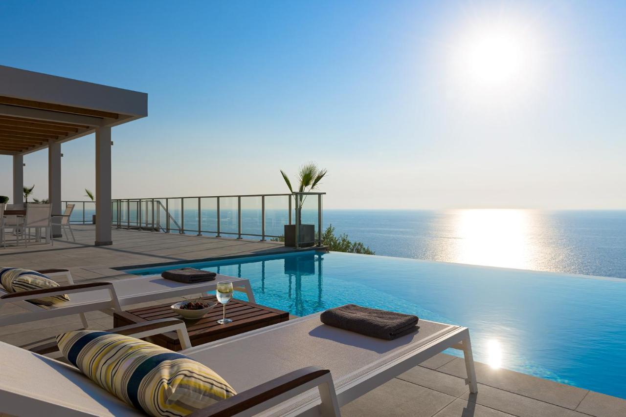 Kathisma Bay Villas - Luxury Villas- Villa Oceanos Kalamítsi 외부 사진