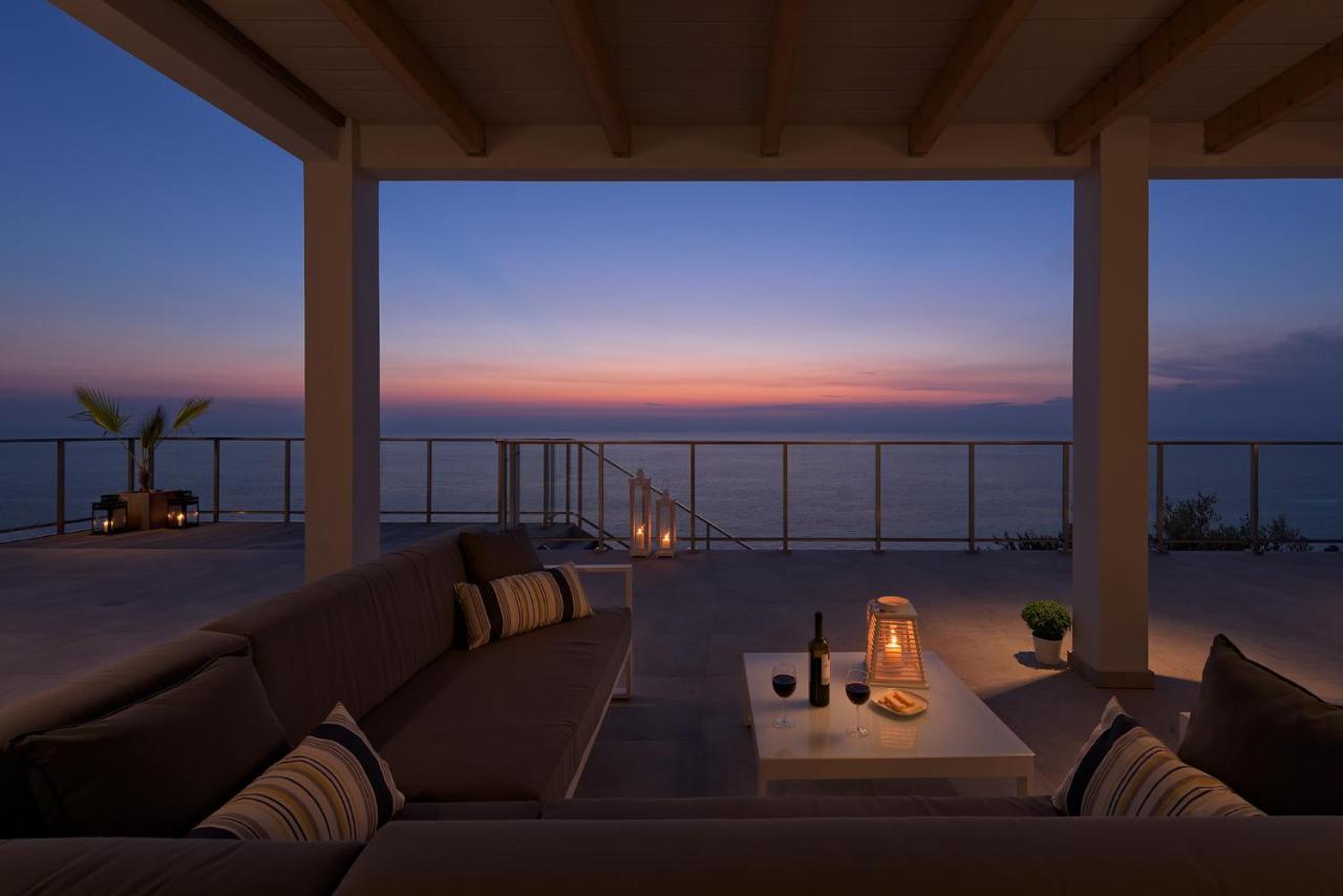 Kathisma Bay Villas - Luxury Villas- Villa Oceanos Kalamítsi 외부 사진