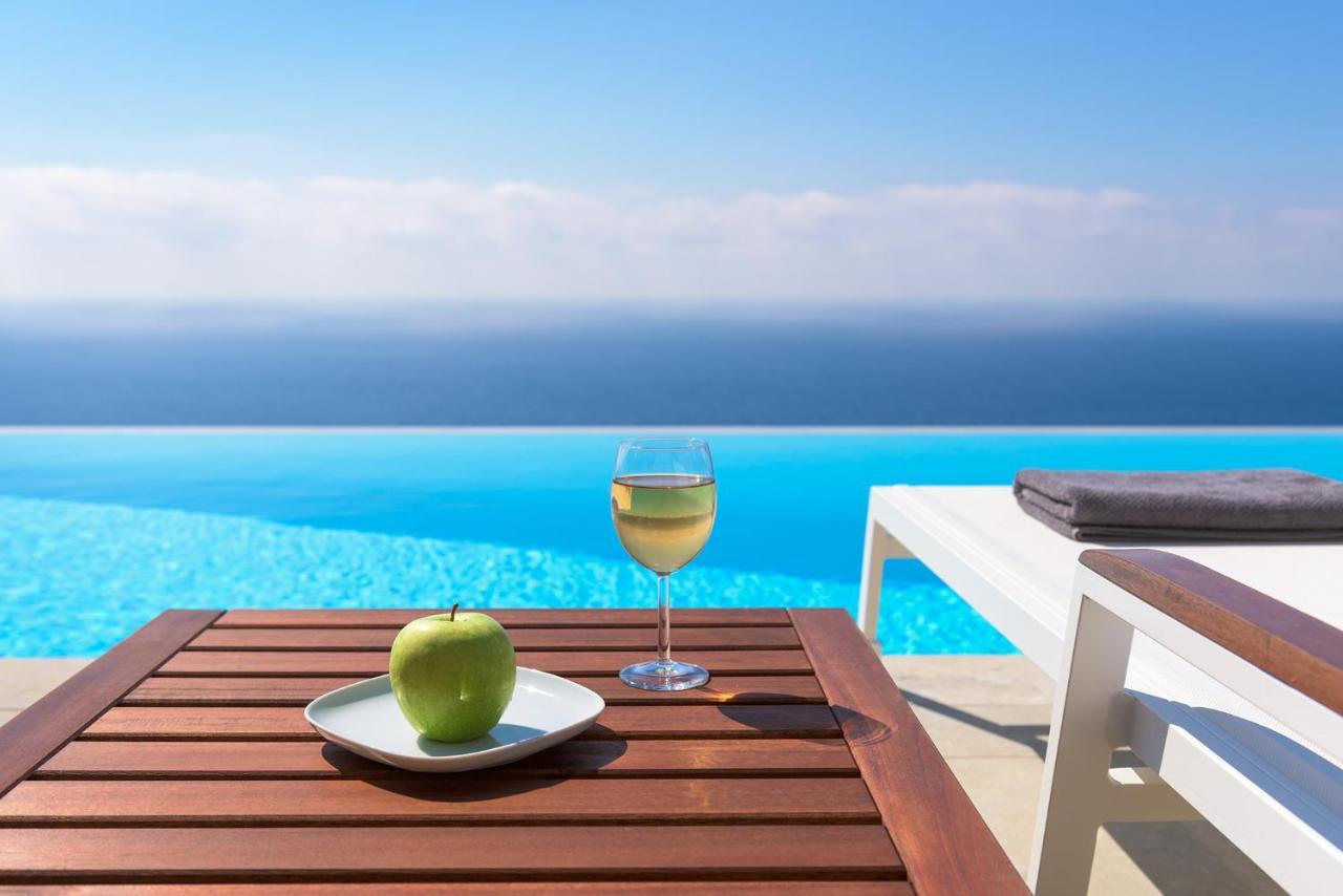 Kathisma Bay Villas - Luxury Villas- Villa Oceanos Kalamítsi 외부 사진