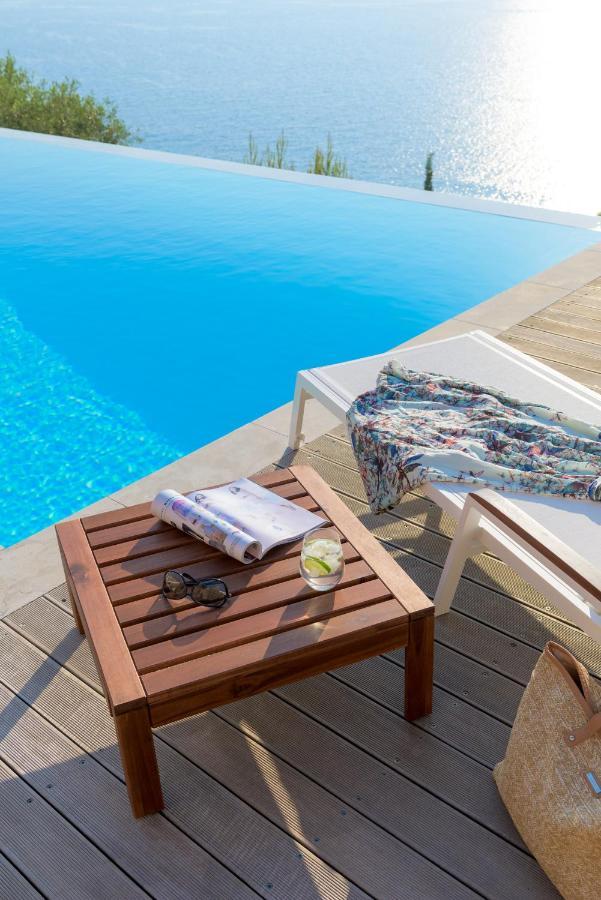 Kathisma Bay Villas - Luxury Villas- Villa Oceanos Kalamítsi 외부 사진