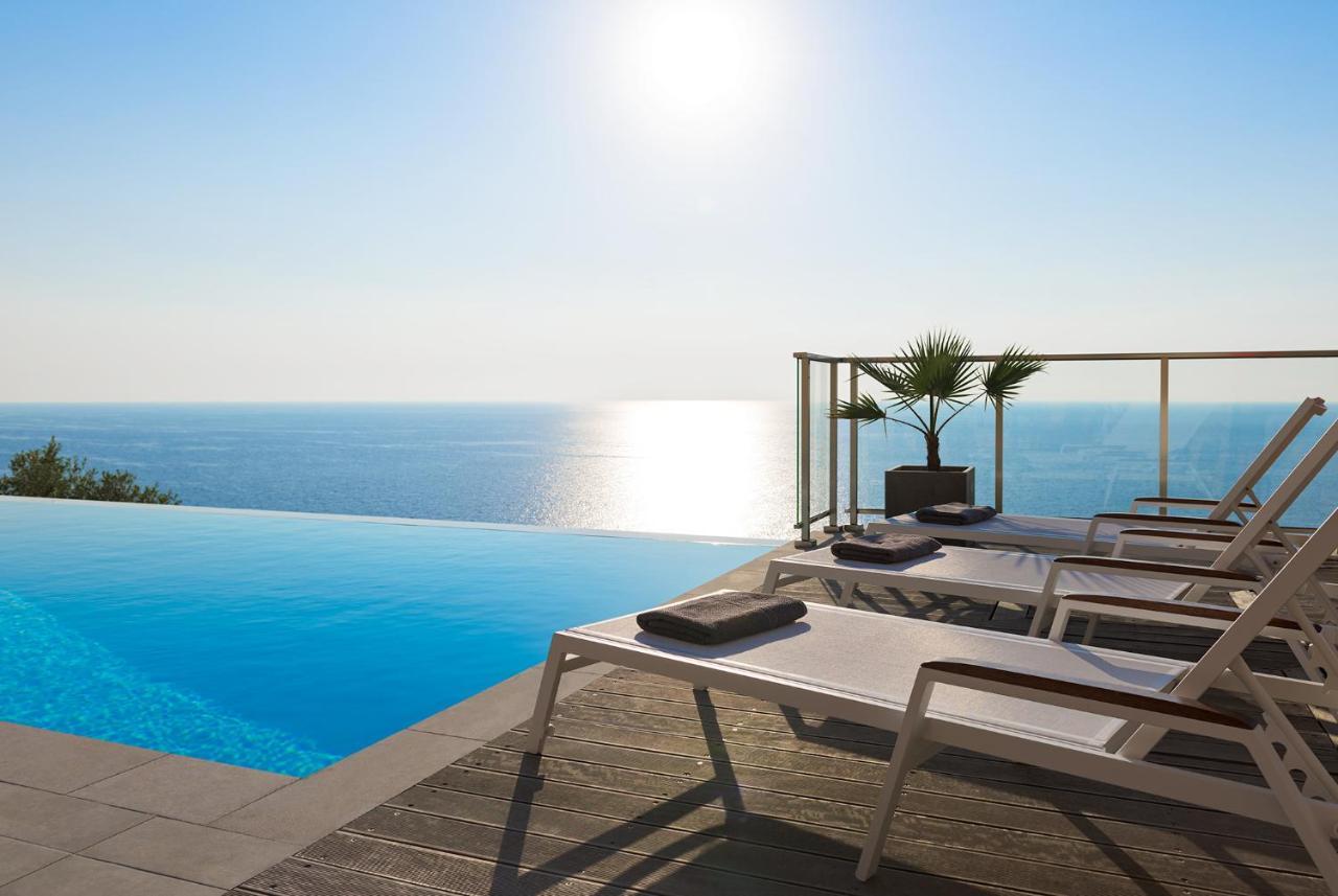 Kathisma Bay Villas - Luxury Villas- Villa Oceanos Kalamítsi 외부 사진