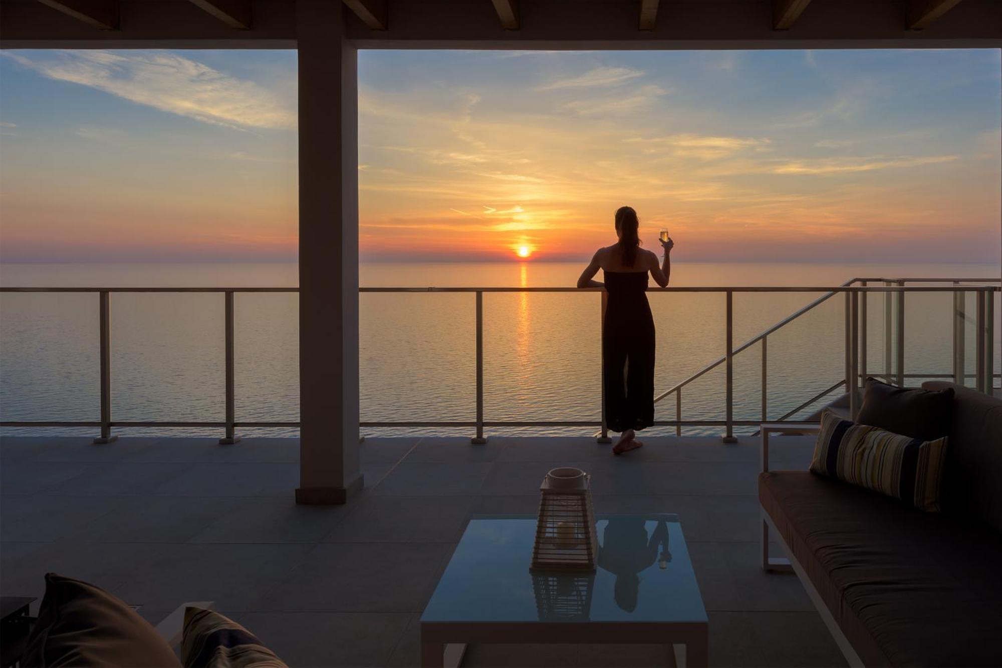Kathisma Bay Villas - Luxury Villas- Villa Oceanos Kalamítsi 외부 사진