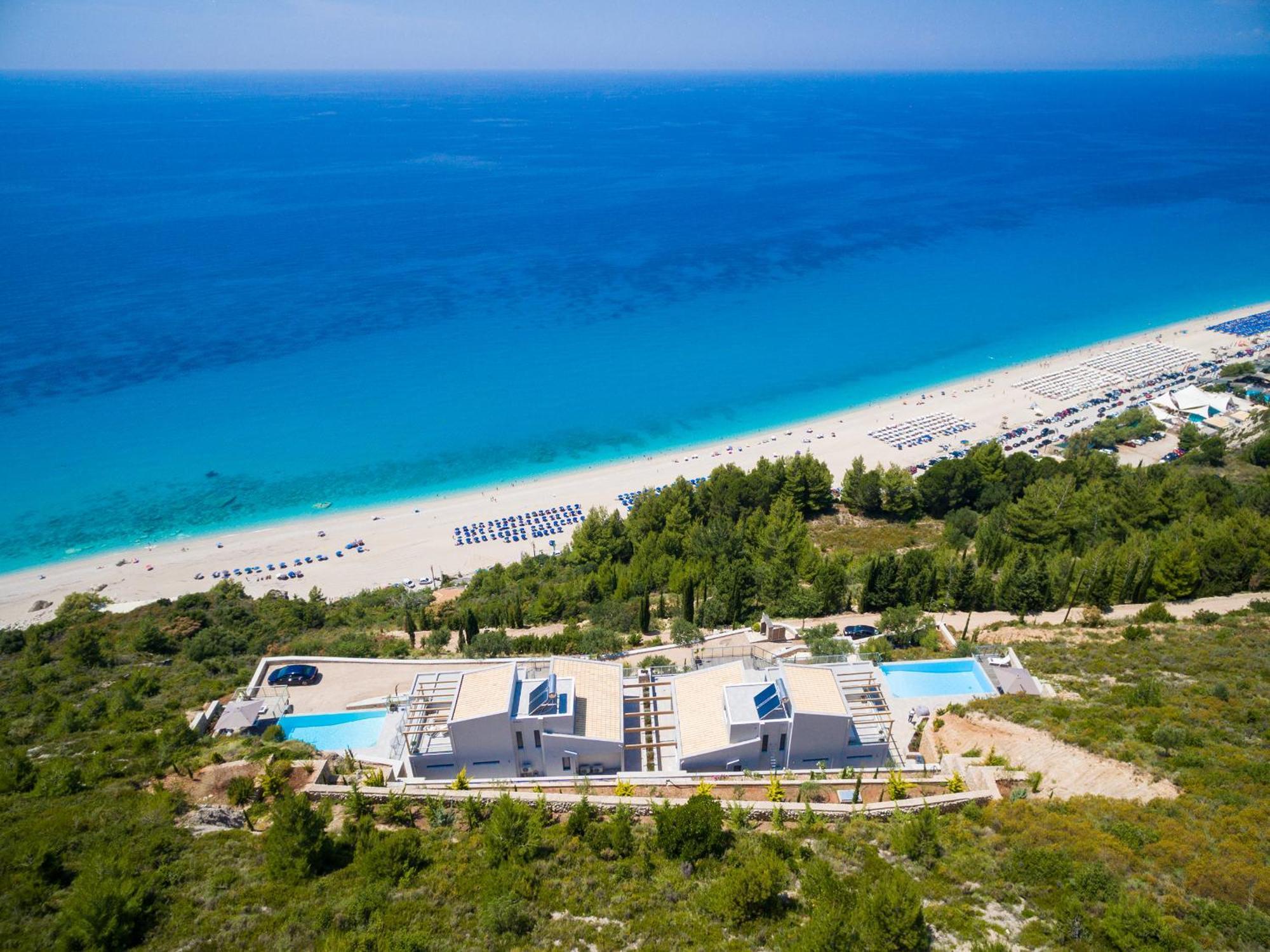 Kathisma Bay Villas - Luxury Villas- Villa Oceanos Kalamítsi 외부 사진
